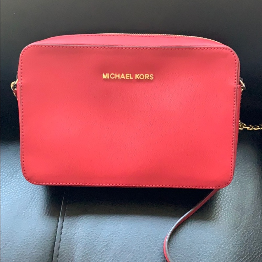 Michael Kors Large Saffiano crossbody bag